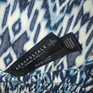 Aeropostale Dresses - AEROPOSTALE adorable blue and white dress Aeropostale Dresses - AEROPOSTALE adorable blue and white dress
